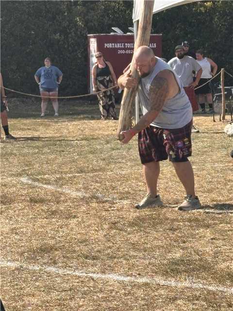 Caber Toss by John Shifferly